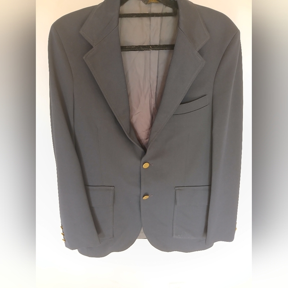 Vintage Haggar Navy Blue Blazer. - Picture 9 of 11